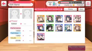 Capture d'écran de BanG Dream! Girls Band Party! 16