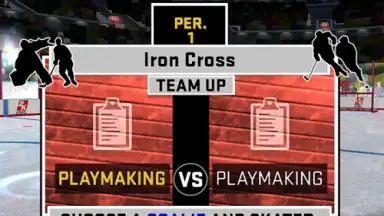 Capture d'écran de NHL SuperCard 6
