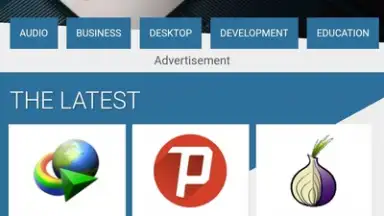 Capture d'écran de Cliqz Browser 1