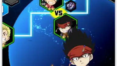 Capture d'écran de Beyblade Burst Rivals 3
