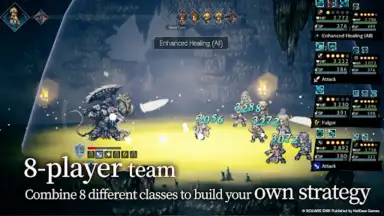 Capture d'écran de OCTOPATH 4