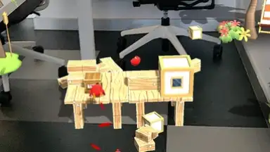 Capture d'écran de Angry Birds AR: Isle of Pigs 3