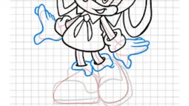 Capture d'écran de How To Draw The Blue Hedgehog 6