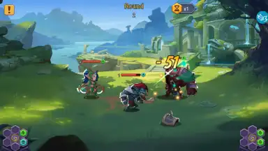 Capture d'écran de Tap Heroes: Clicker War 4