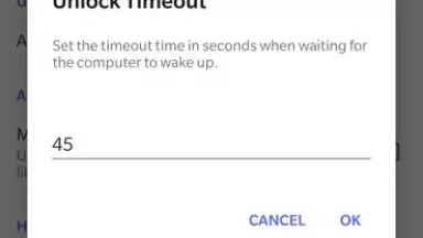 Capture d'écran de Remote Fingerprint Unlock 2
