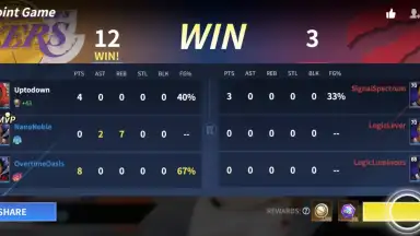 Capture d'écran de NBA Infinite 5