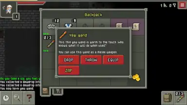 Capture d'écran de Pixel Dungeon ML 8