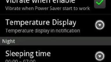 Capture d'écran de Battery Saver 1