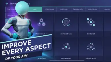 Capture d'écran de Aim Lab Mobile 7
