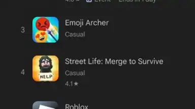 Capture d'écran de Google Play 13
