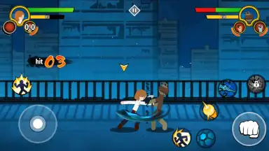 Capture d'écran de Stickman Cursed: Phantom Fight 5