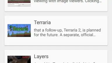 Capture d'écran de Terraria Wiki 3
