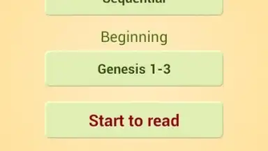Capture d'écran de Bible Reading Schedule 5