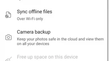 Capture d'écran de Microsoft OneDrive 20