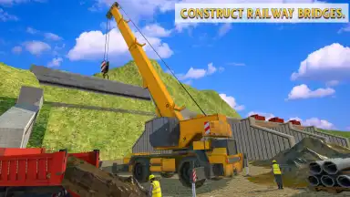 Capture d'écran de Train Station Construction Railway 4