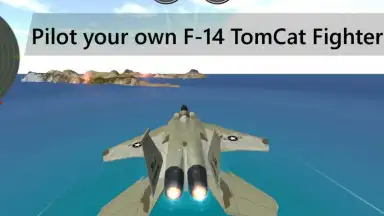 Capture d'écran de F14 Fighter Jet 3D Simulator 9