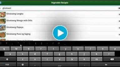Capture d'écran de Pinoy Food Recipes 1