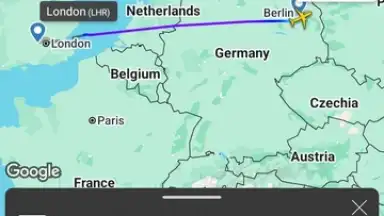 Capture d'écran de Flightradar24 5