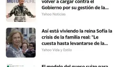 Capture d'écran de Yahoo Lite 3