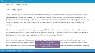 Capture d'écran de English with LinguaLeo 15