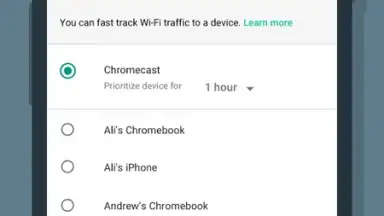 Capture d'écran de Google On 4