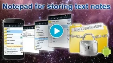 Capture d'écran de MyTreeNotes - Notepad (with folders) 2