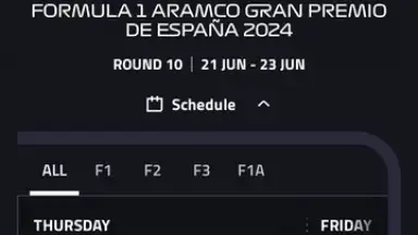 Capture d'écran de F1 TV 3