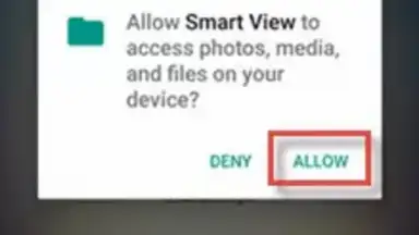 Capture d'écran de Samsung Smart View 1