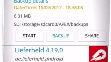 Capture d'écran de APK Backup(Pro) 1