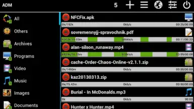 Capture d'écran de Advanced Download Manager 8