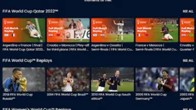 Capture d'écran de FIFA+ | Football entertainment 9