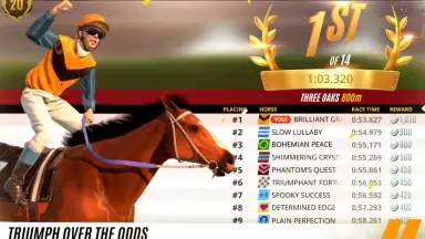 Capture d'écran de Rival Stars Horse Racing 8