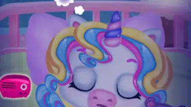 Capture d'écran de Newborn unicorn care game 2