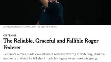 Capture d'écran de The New York Times 8
