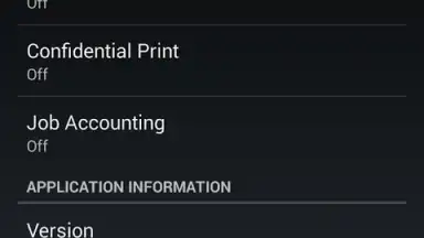 Capture d'écran de Samsung Print Service Plugin 1