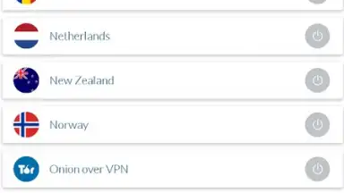 Capture d'écran de NordVPN 7