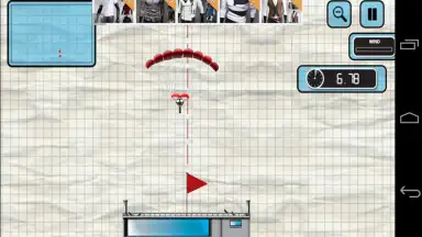 Capture d'écran de Stickman Base Jumper 5