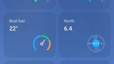 Capture d'écran de Weather - By Xiaomi 7