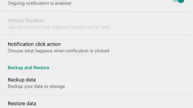 Capture d'écran de Clipboardr 1