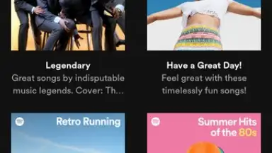 Capture d'écran de Spotify 2