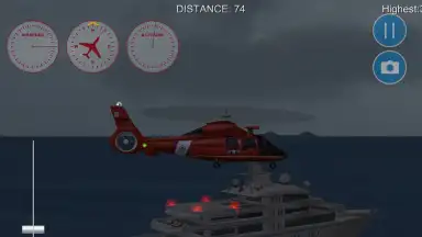 Capture d'écran de Helicopter Flight Simulator 3