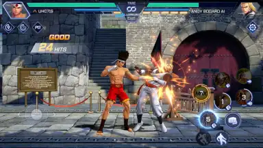 Capture d'écran de The King of Fighters ARENA 9