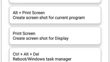 Capture d'écran de Computers Shortcut Keys 5