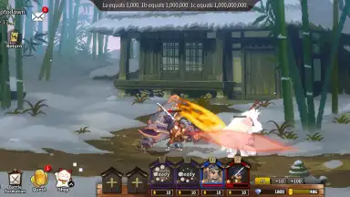 Capture d'écran de Tiny Samurai Showdown 13