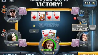 Capture d'écran de Dragonplay Poker 9