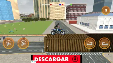 Capture d'écran de London City Motorbike Stunt Riding Simulator 7