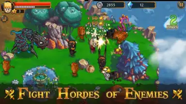 Capture d'écran de League of Heroes 2