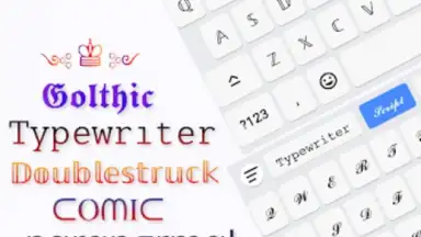 Capture d'écran de Fonts Aa - Keyboard Fonts Art 8