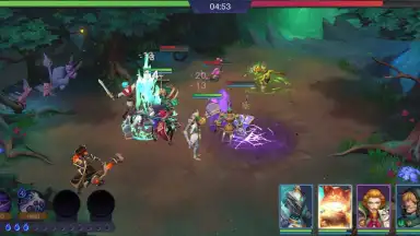 Capture d'écran de Wonder Heroes 1