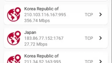 Capture d'écran de USA Vpn Pro 2